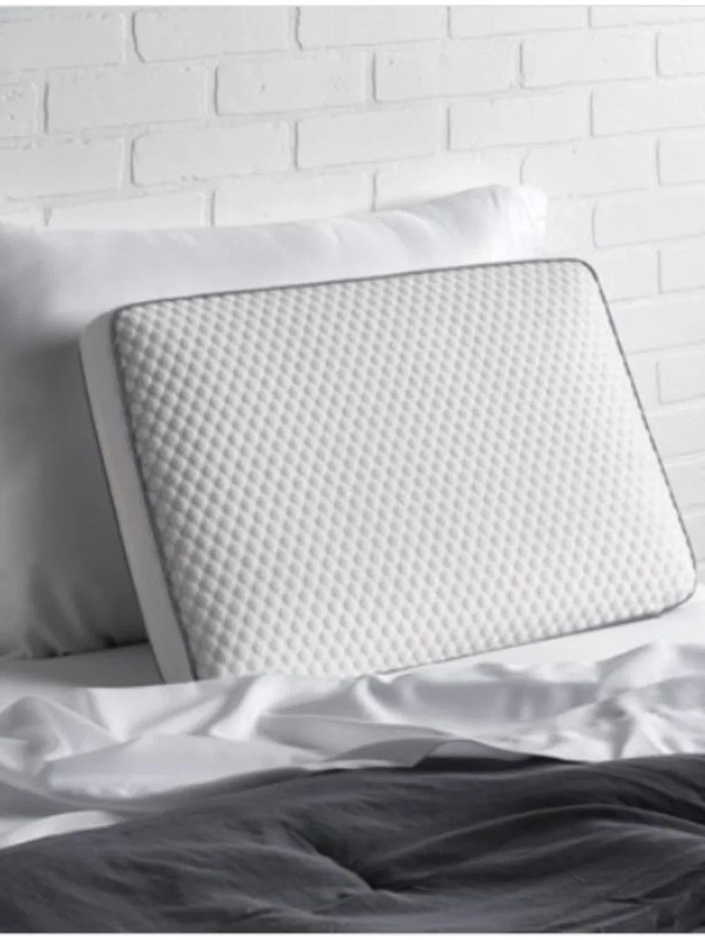 Ella Jayne Super Cooling Gel Top Memory Foam Pillow, Standard - White